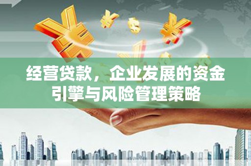 金昌经营贷款，企业发展的资金引擎与风险管理策略