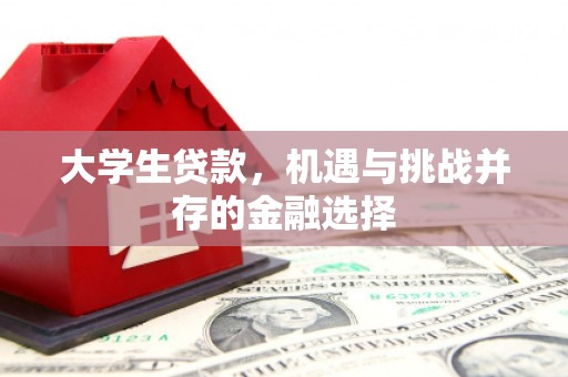 金昌大学生贷款，机遇与挑战并存的金融选择