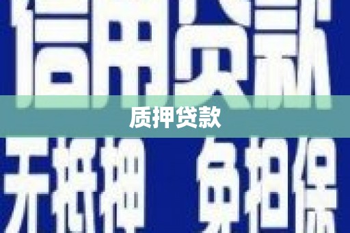 金昌质押贷款