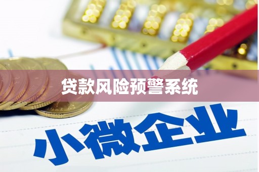 金昌贷款风险预警系统