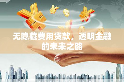 金昌无隐藏费用贷款，透明金融的未来之路