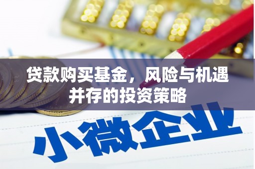 金昌贷款购买基金，风险与机遇并存的投资策略