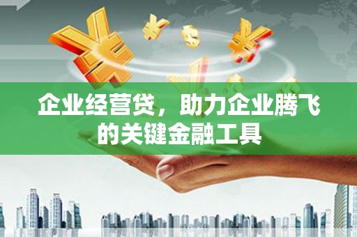 金昌企业经营贷，助力企业腾飞的关键金融工具