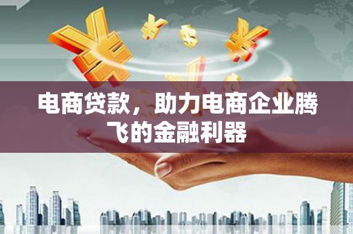 金昌电商贷款，助力电商企业腾飞的金融利器