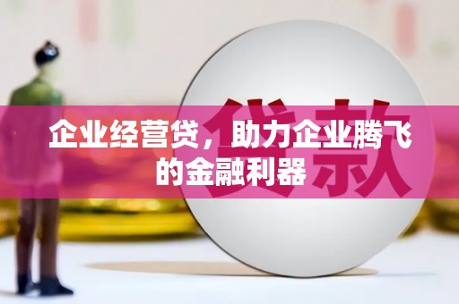 金昌企业经营贷，助力企业腾飞的金融利器