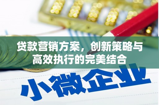 金昌贷款营销方案，创新策略与高效执行的完美结合