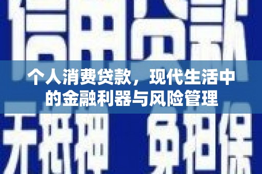 金昌个人消费贷款，现代生活中的金融利器与风险管理