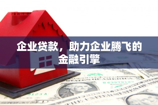 金昌企业贷款，助力企业腾飞的金融引擎
