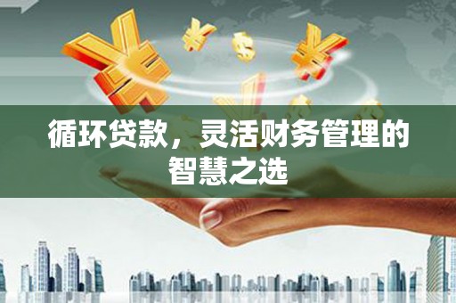 金昌循环贷款，灵活财务管理的智慧之选