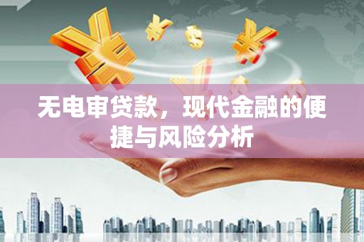 金昌无电审贷款，现代金融的便捷与风险分析