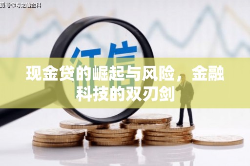 金昌现金贷的崛起与风险，金融科技的双刃剑
