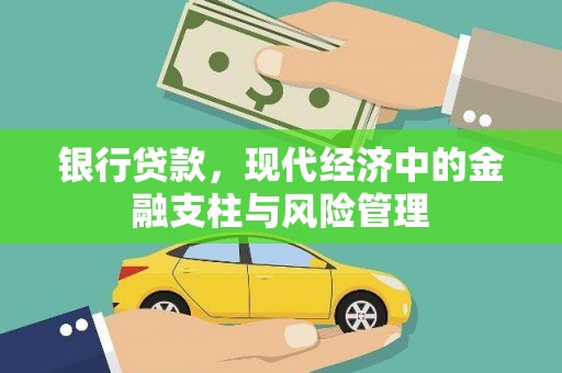 金昌银行贷款，现代经济中的金融支柱与风险管理
