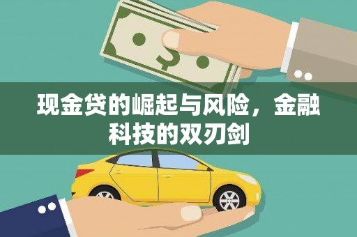 金昌现金贷的崛起与风险，金融科技的双刃剑