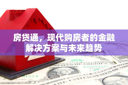 金昌房贷通，现代购房者的金融解决方案与未来趋势