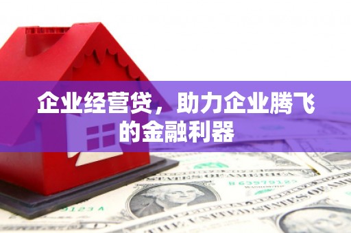 金昌企业经营贷，助力企业腾飞的金融利器