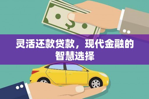 金昌灵活还款贷款，现代金融的智慧选择