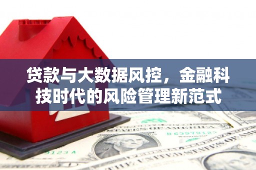 金昌贷款与大数据风控，金融科技时代的风险管理新范式