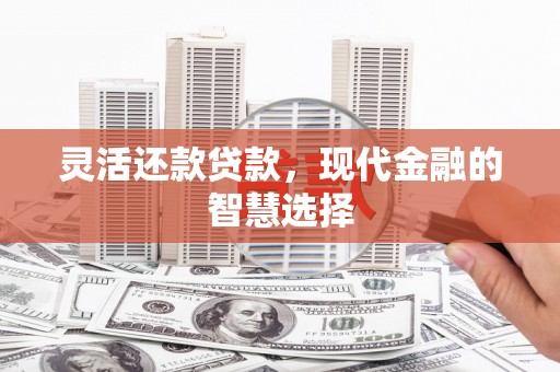 金昌灵活还款贷款，现代金融的智慧选择