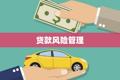 金昌贷款风险管理