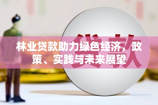 金昌林业贷款助力绿色经济，政策、实践与未来展望