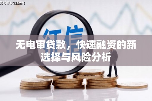金昌无电审贷款，快速融资的新选择与风险分析