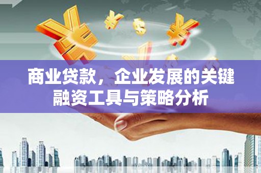金昌商业贷款，企业发展的关键融资工具与策略分析