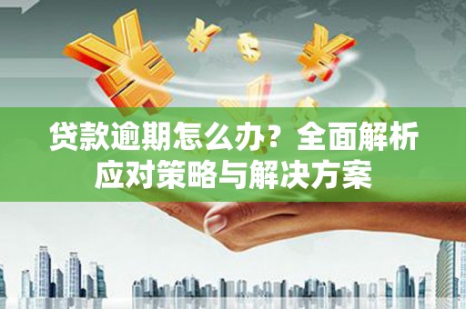 金昌贷款逾期怎么办？全面解析应对策略与解决方案