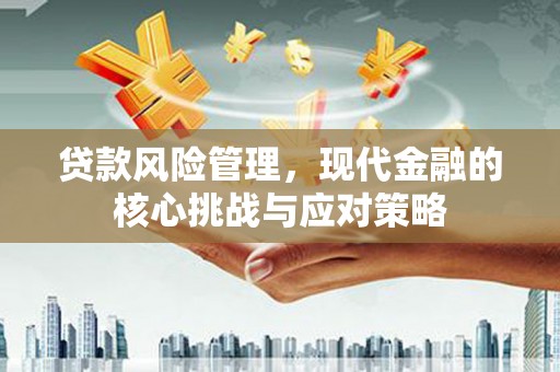 金昌贷款风险管理，现代金融的核心挑战与应对策略