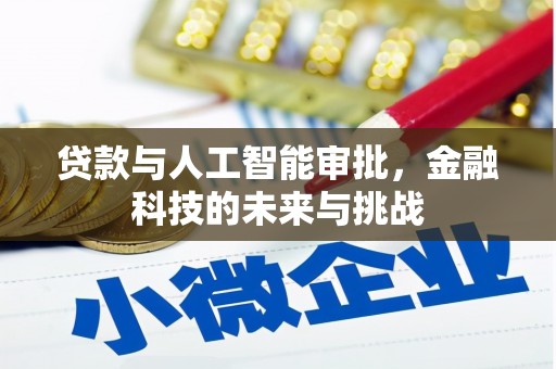 金昌贷款与人工智能审批，金融科技的未来与挑战