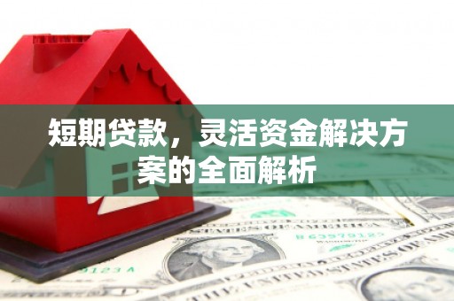 金昌短期贷款，灵活资金解决方案的全面解析
