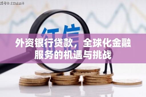 金昌外资银行贷款，全球化金融服务的机遇与挑战
