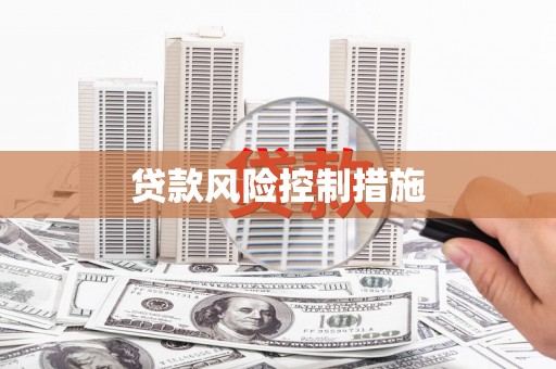 金昌贷款风险控制措施