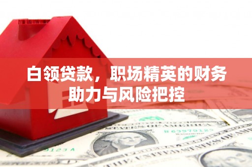 金昌白领贷款，职场精英的财务助力与风险把控